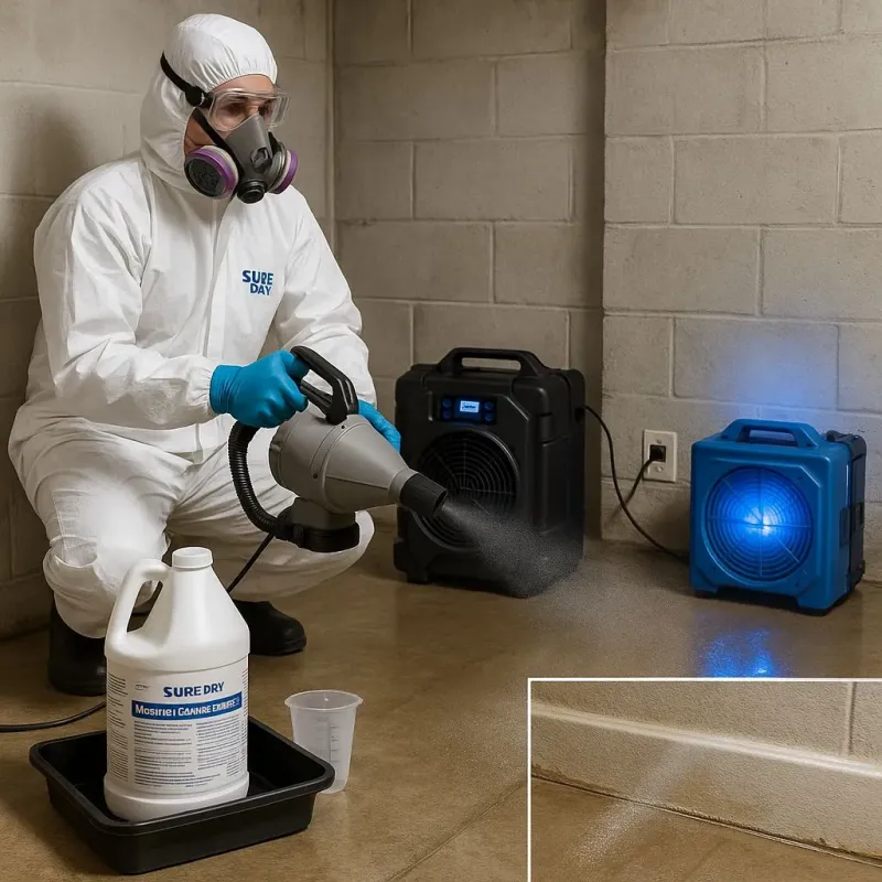 Sanitization and Odor Removal process in Greenville, SC