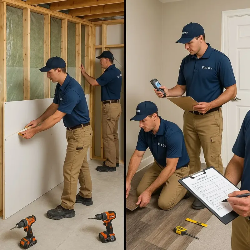 Repairs and Reconstruction process in Greenville, SC