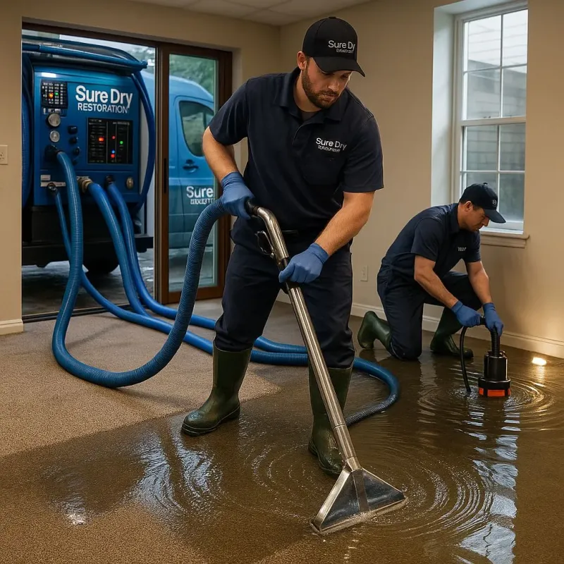 Water Extraction and Removal process in Greenville, SC